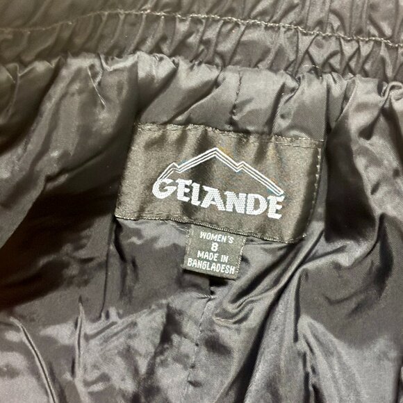 GELANDE WOMENS 8 Insulated Ski Pants Snowboard Snow Pants..VGUC!!! - Picture 3 of 4